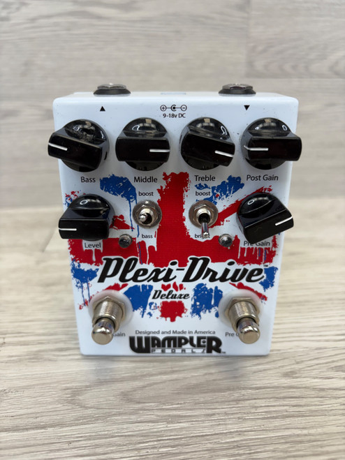 Vist Large View of Product Image Which is Used Wampler PLEXI-DRIVE DELUXE Overdrive Pedal