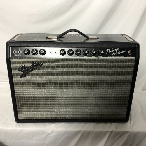 Vist Large View of Product Image Which is Used Fender FENDER DELUXE REVERB 1 x 12 Tube Combo Amplifier 1 x 12