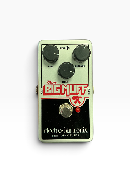 Vist Large View of Product Image Which is Used Electro Harmonix (E/H) NANO BIG MUFF Fuzz Pedal