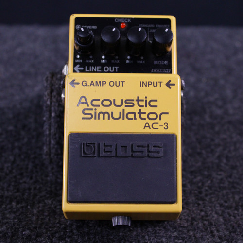 Vist Large View of Product Image Which is Used Boss AC-3 ACOUSTIC SIMULATOR Compressor Pedal