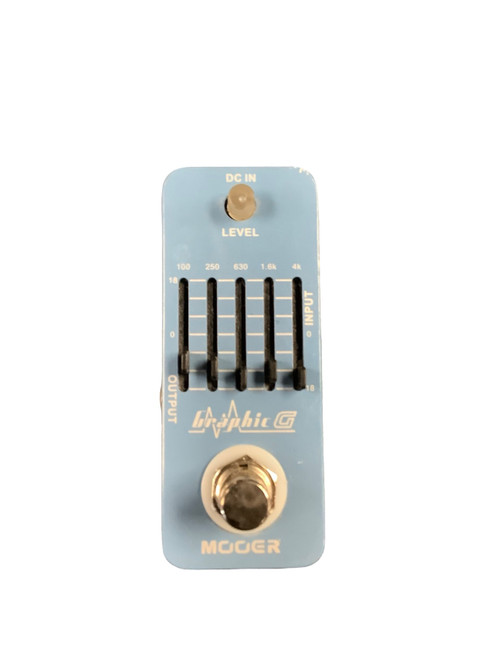 Vist Large View of Product Image Which is Used Mooer GRAPHIC G EQ Pedal