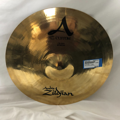 Vist Large View of Product Image Which is Used Zildjian 16 A CUSTOM CRASH Crash Cymbal 16"