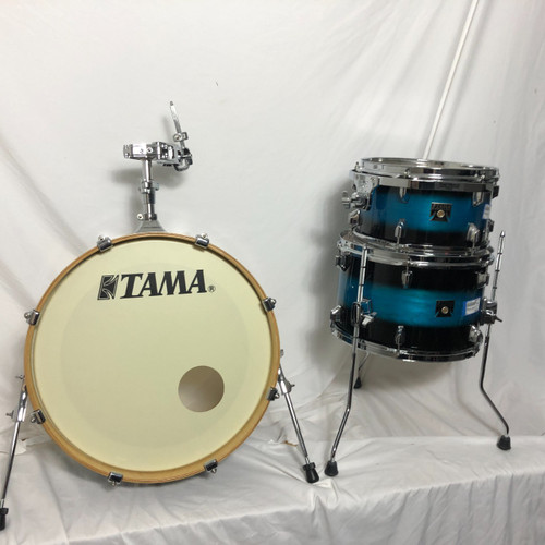 Vist Large View of Product Image Which is Used Tama SUPERSTAR CLASSIC 3 PC Drum Shell Kit Blue