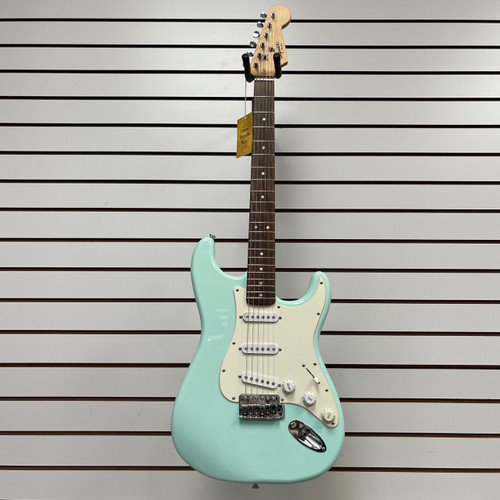 Vist Large View of Product Image Which is Used Squier BULLET STRAT S Type Electric Guitar Blue 6-String