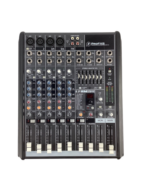 Vist Large View of Product Image Which is Used Mackie PROFX8 Mixer 