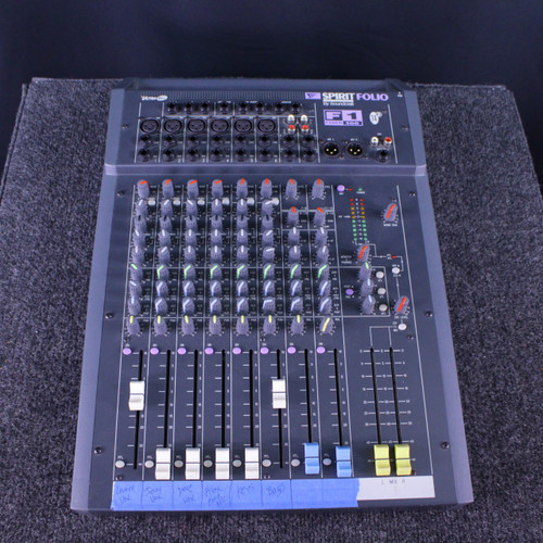 Vist Large View of Product Image Which is Used Soundcraft SPIRIT FOLIO F1 Mixing Console