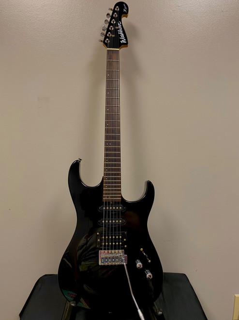 Vist Large View of Product Image Which is Used Washburn X SERIES HSS S Type Electric Guitar Black 6-String