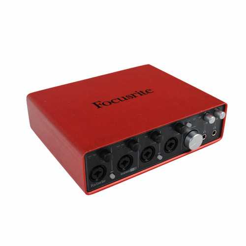 Vist Large View of Product Image Which is Used Focusrite SCARLETT 18I8 GEN 1 Computer Interface 8+ A/D Recording Inputs