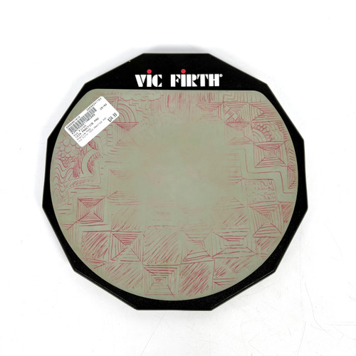 Vist Large View of Product Image Which is Used Vic Firth 12IN Practice Pad