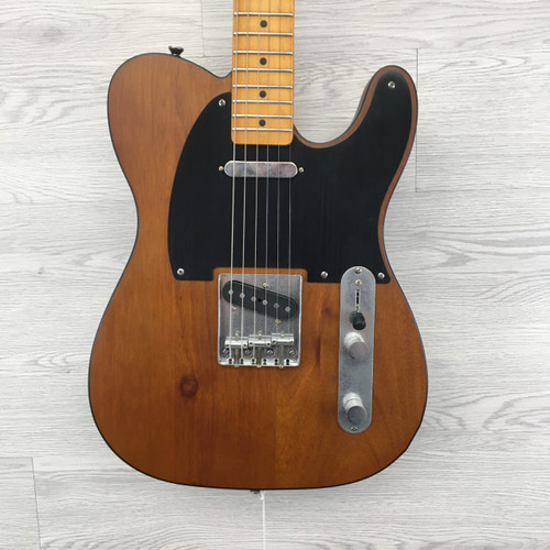 Vist Large View of Product Image Which is Used Squier 40TH ANNIVERSARY TELECASTER VINTAGE T Type Electric Guitar Wood 6-String