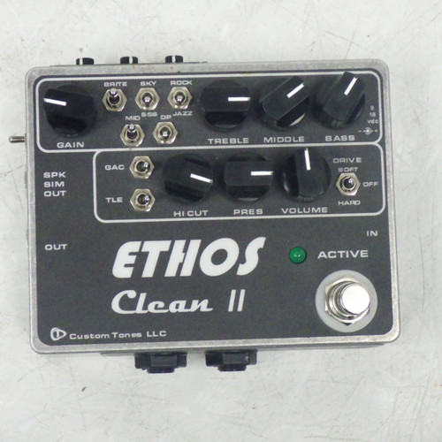 Vist Large View of Product Image Which is Used CUSTOM TONES ETHOS CLEAN II Floorboard Amp Modeling + FX