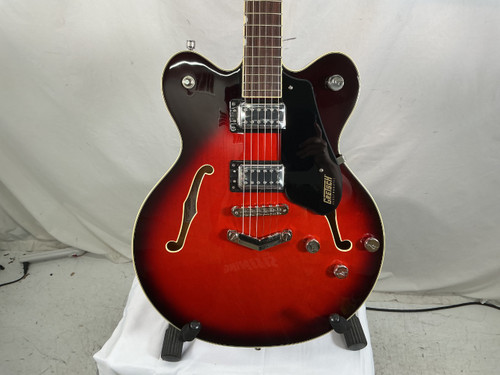 Vist Large View of Product Image Which is Used Gretsch G5622 EMTC Semi-Hollow Electric Guitar Red 6-String