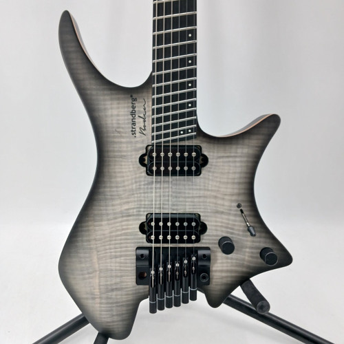 Vist Large View of Product Image Which is Used Strandberg BODEN PROG NX6 Electric Guitar Silver Burst 6-String
