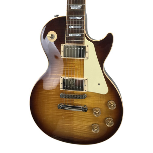 Vist Large View of Product Image Which is Used Gibson 2012 Les Paul 100 Traditional Electric Guitar Tobacco Sunburst 6-String