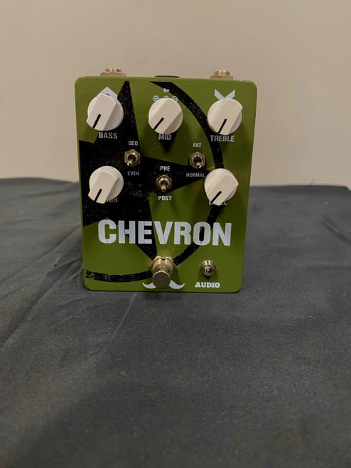 Vist Large View of Product Image Which is Used MOUSTACHE AUDIO CHEVRON OVERDRIVE PEDAL Overdrive Pedal