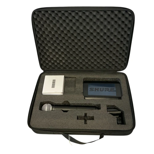 Vist Large View of Product Image Which is Used Shure BLX4 H10 /W/SM58 W/12VDC Wireless Microphone