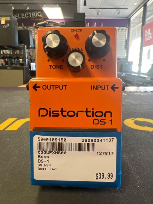 Vist Large View of Product Image Which is Used Boss DS-1 Distortion Pedal