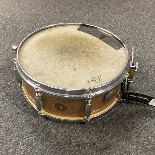 Vist Large View of Product Image Which is Used Gretsch 4157 Vintage Metal Snare Drum 14"