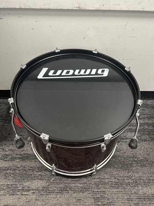 Vist Large View of Product Image Which is Used Ludwig ACCENT CS 22X15 KICK DRUM Kick Drum Red 22" Kick Drum