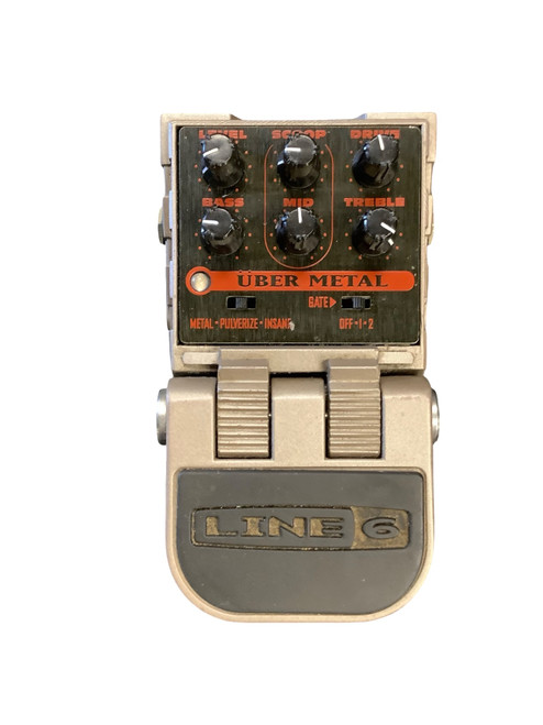 Vist Large View of Product Image Which is Used Line 6 UBER METAL Distortion Pedal