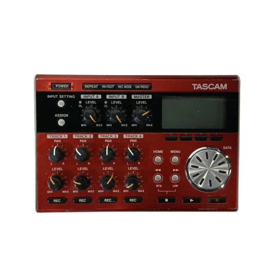 Vist Large View of Product Image Which is Used Tascam DP-004 NO/AC Compact Recording Device