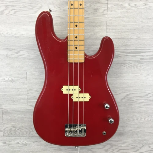 Vist Large View of Product Image Which is Used Mako LPB-1 P-BASS P Type Bass Guitar Red 4-String
