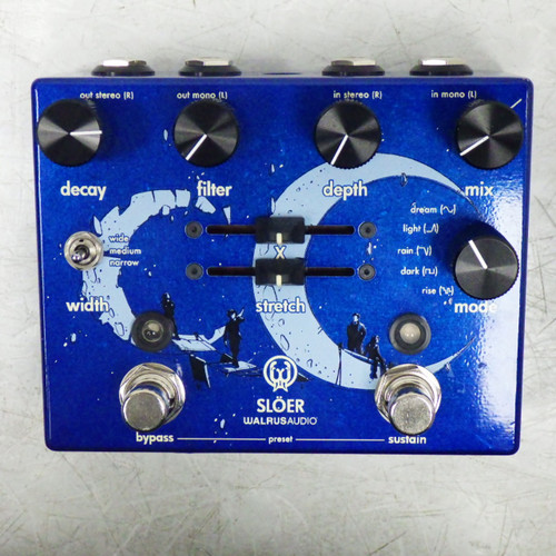 Vist Large View of Product Image Which is Used Walrus Audio SLOER Reverb Pedal