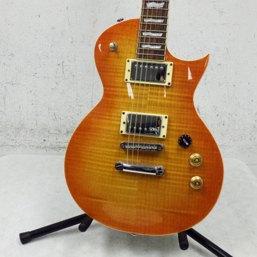 Vist Large View of Product Image Which is Used LTD LTD EC-256 LP Type Electric Guitar Orange 6-String