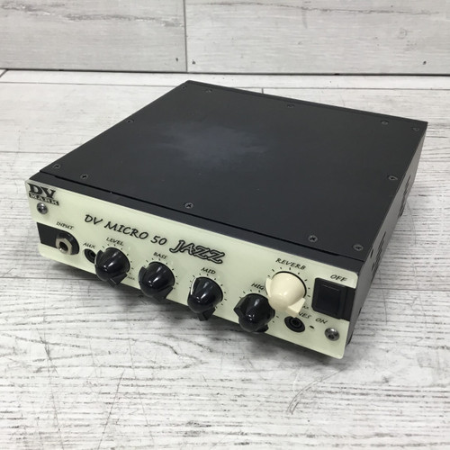 Vist Large View of Product Image Which is Used DV Mark DV Micro 50 Jazz Head Solid State Amplifier Head