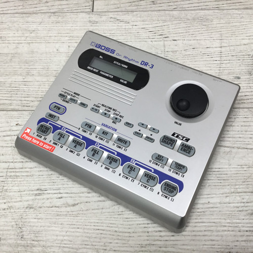 Vist Large View of Product Image Which is Used Boss DR-3 Dr Rhythm Compact Drum Machine