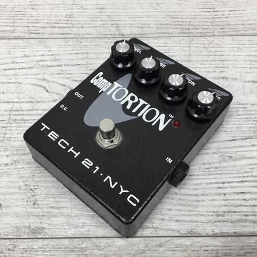Vist Large View of Product Image Which is Used Tech 21 Comptortion Distortion Pedal