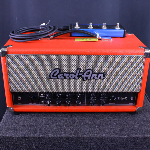 Vist Large View of Product Image Which is Used Carol-Ann TRIP-R 35-WATT TUBE HEAD W/ FTSW Tube Guitar Amplifier Head