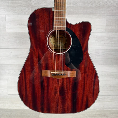 Vist Large View of Product Image Which is Used Fender CD-60SCE Acoustic-electric Guitar - Red - See Description