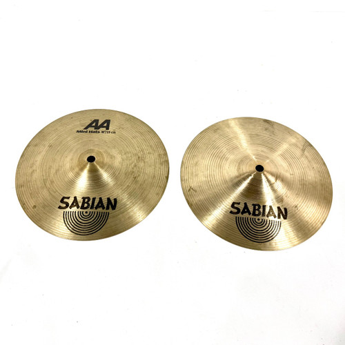 Vist Large View of Product Image Which is Used Sabian 10 AA Mini Hi Hat Cymbals 
