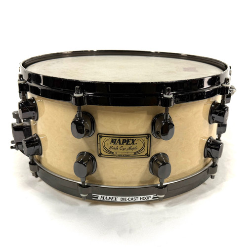 Vist Large View of Product Image Which is Used Mapex Birds Eye Maple 14X6 Snare Drum 