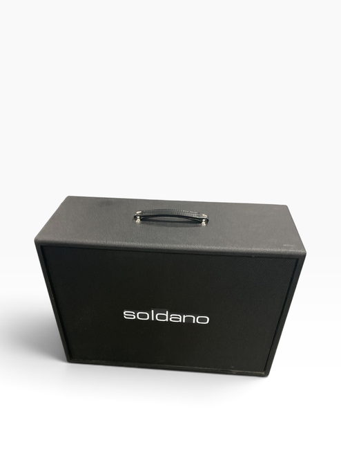 Vist Large View of Product Image Which is Used Soldano 2X12 CABINET 2 x 12 Guitar Speaker Cabinet 2 x 12