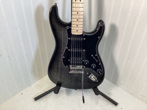 Vist Large View of Product Image Which is Used Squier AFF STRAT FMT HSS MURST S Type Electric Guitar Tobacco Sunburst 6-String