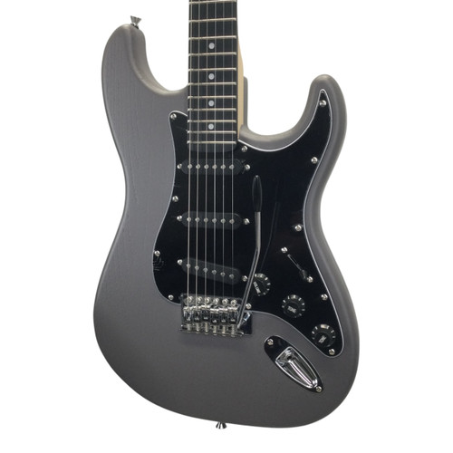 Vist Large View of Product Image Which is Used Donner Standard Series Electric Guitar Silver/gray 6-String