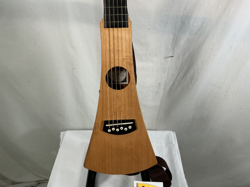 Vist Large View of Product Image Which is Used Martin BACKPACKER WITH BAG Solid Top Acoustic Guitar Wood