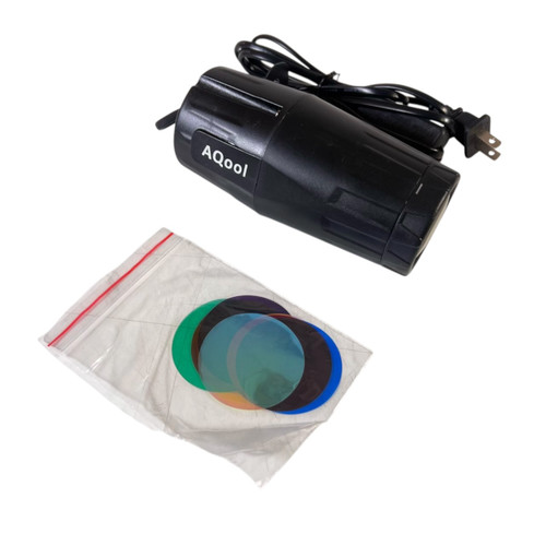 Vist Large View of Product Image Which is Used AQOOL LED Pinspot Stage Light with Colored Lenses
