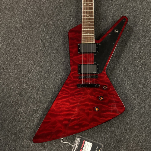 Vist Large View of Product Image Which is Used Epiphone FUTURA PROPHECY CUSTOM Pointy Electric Guitar Red 6-String