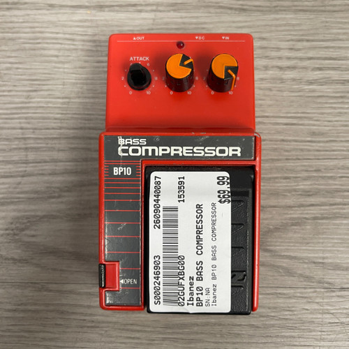 Vist Large View of Product Image Which is Used Ibanez BP10 BASS COMPRESSOR Compressor Pedal