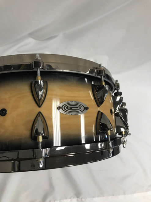Vist Large View of Product Image Which is Used Orange County 6.5 X 14 Wood Snare Drum 14"