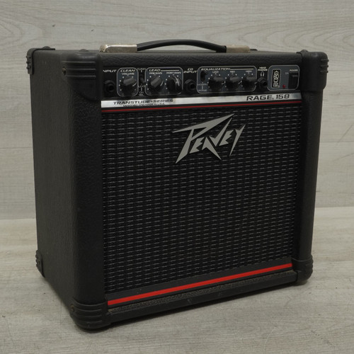 Vist Large View of Product Image Which is Used Peavey Rage 158 Transtube 1 X 8 Solid State Amplifier
