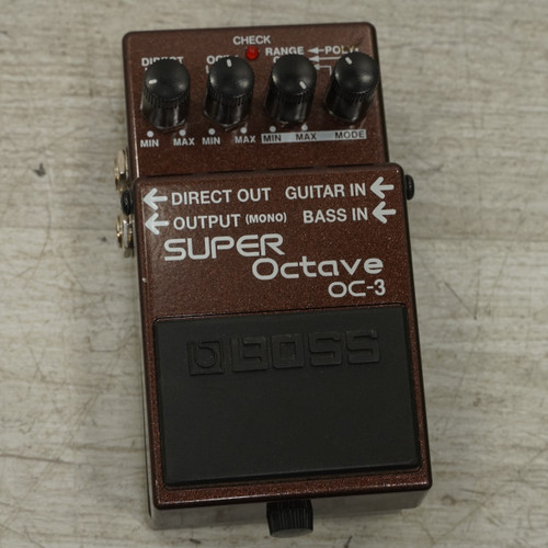 Vist Large View of Product Image Which is Used Boss OC-3 Super Octave Pedal