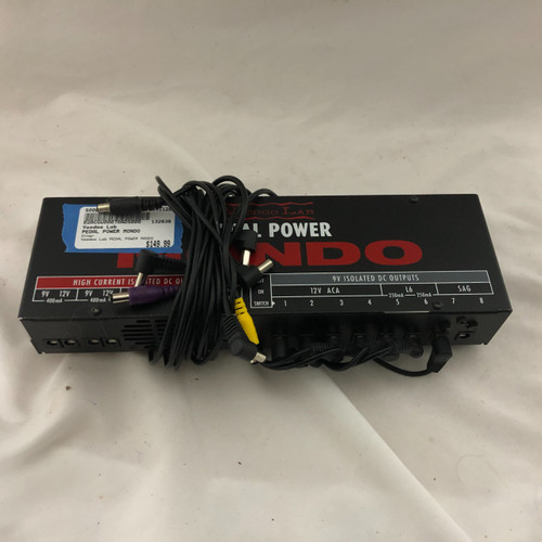 Vist Large View of Product Image Which is Used Voodoo Lab PEDAL POWER MONDO Pedal Power Supply