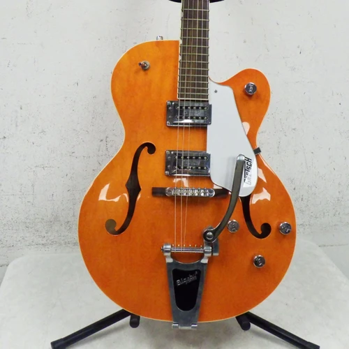 Vist Large View of Product Image Which is Used Gretsch G5120 electromatic Hollow Body   Electric Guitar Orange 6-String