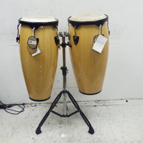 Vist Large View of Product Image Which is Used Tycoon Conga Pair with Stand Conga