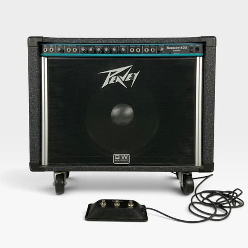 Vist Large View of Product Image Which is Used Peavey Session 400 Solid State Guitar Amp 1 x 15