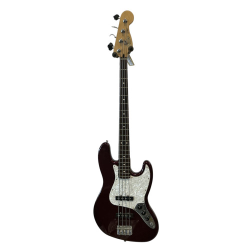 Vist Large View of Product Image Which is Used Fender MIM STANDARD JAZZ BASS J Type Bass Guitar Red 4-String